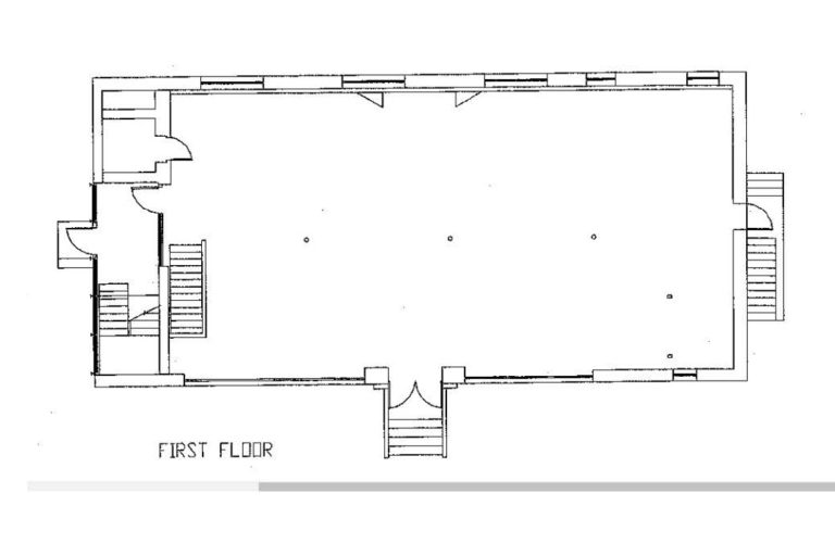 118 Needham St. front 1st floor floorplan