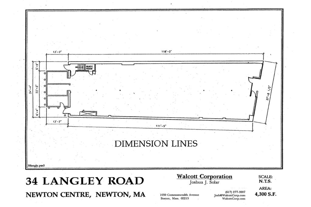 34 Langley Road Newton MA floorplan